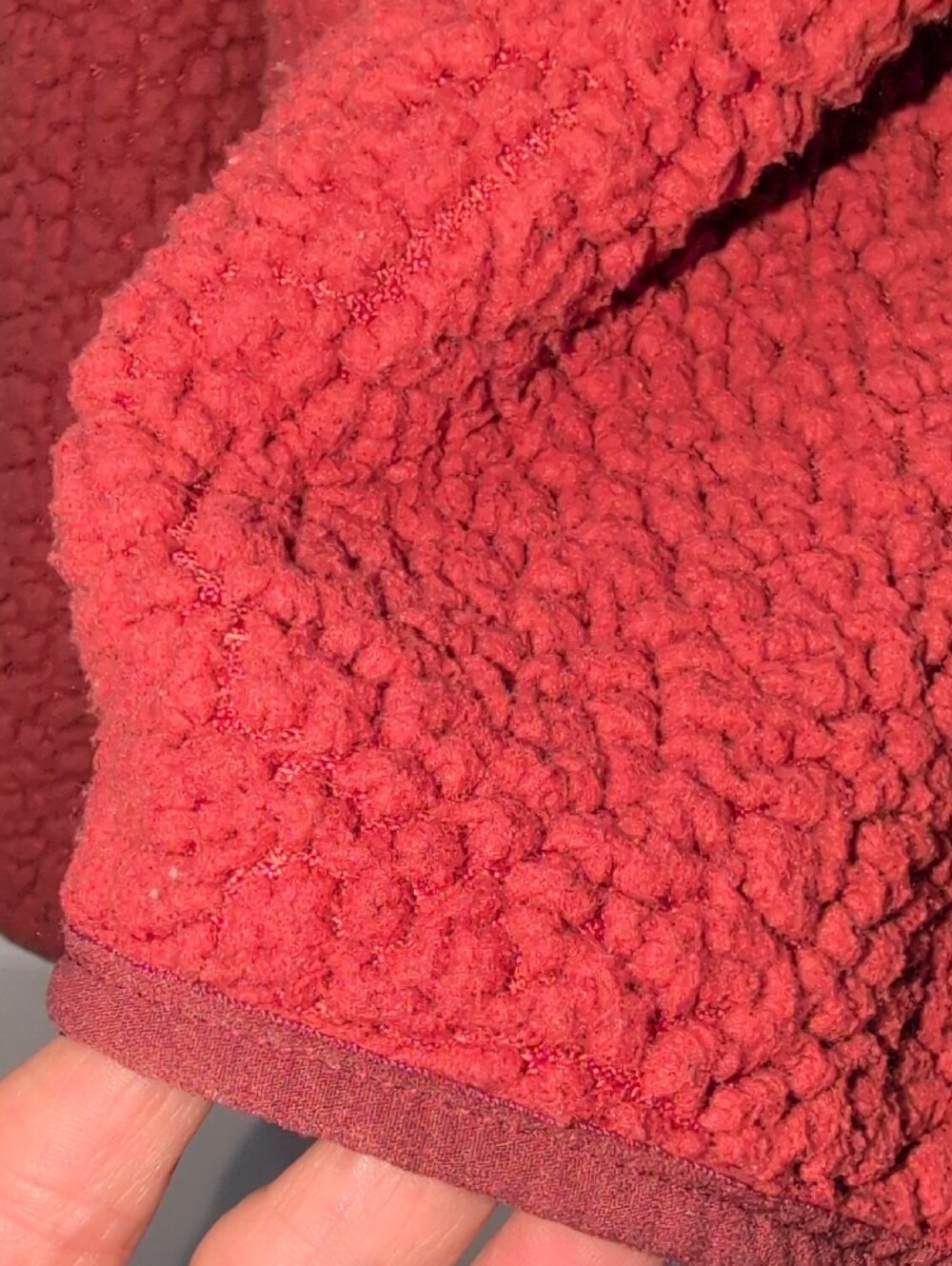 Universal Thread Teddy Fleece Jacket - Rust - Picture 10 of 10